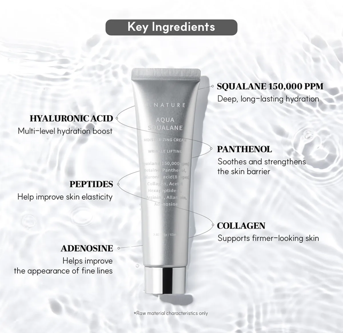 S.NATURE Aqua Squalane Moisturizing Cream · Hello Kitty Limited Edition – foto 5